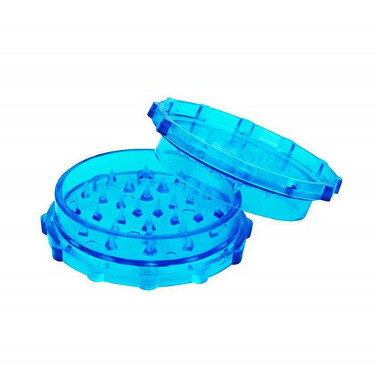 Large Acrylic Two Piece Grinder 61mm - Bong Empire
