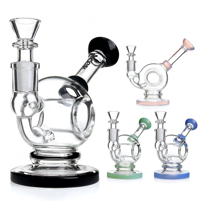 Phoenix Star Glass Water Bubbler 15cm