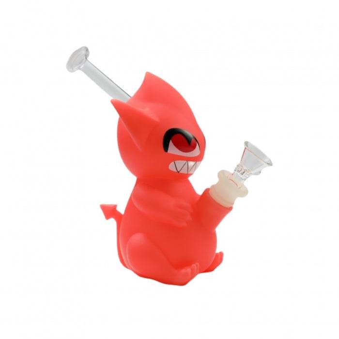Monster Silicone Bong 16cm Dark Orange - Bong Empire
