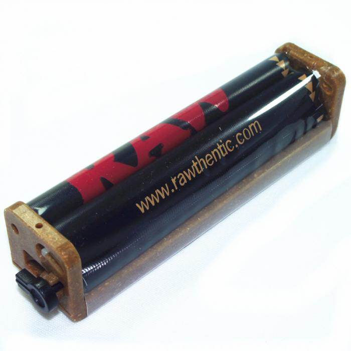 RAW Organic Plastic Two-Way Adjustable King Rolling Machine 110mm - Bong Empire