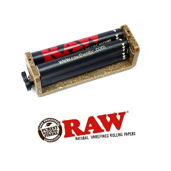 RAW Organic Plastic Two-Way Adjustable 70mm Rolling Machine - Bong Empire