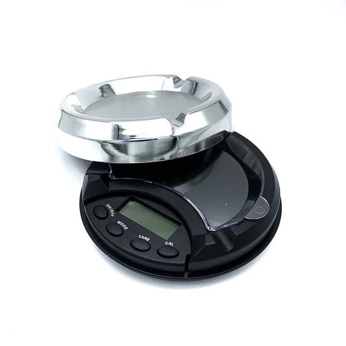 Ashtray Style Weighing Digital Scales 0.01g-200g - Bong Empire