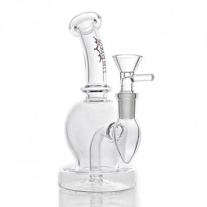 Small Clear Dab Rig Bong 17cm - Bong Empire