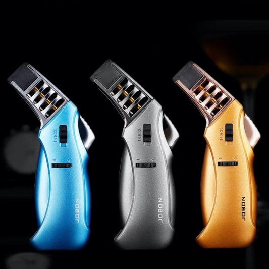 Jobon Strong Flame Jet Lighter – Adjustable Torch - Bong Empire