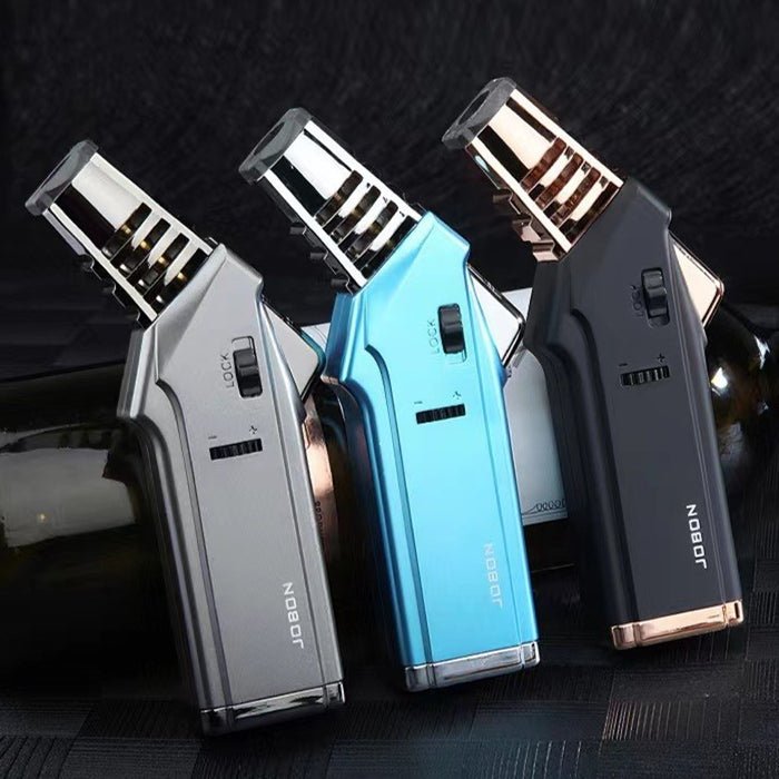 Jobon Large Strong Flame Jet Lighter – Heavy - Duty Torch - Bong Empire