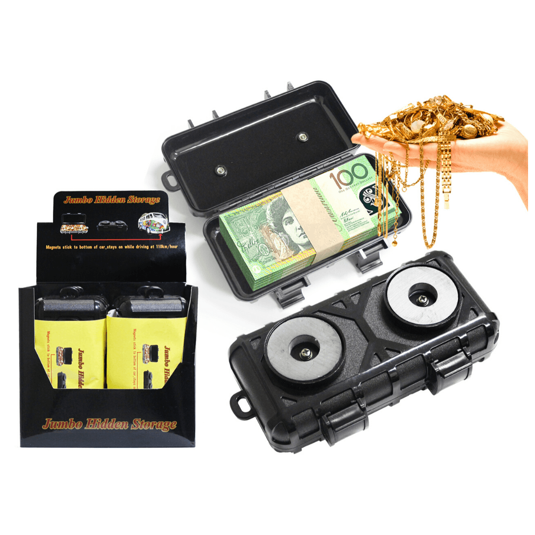 Jumbo Magnetic Hidden Secret Storage Box Diversion Safe - Bong Empire
