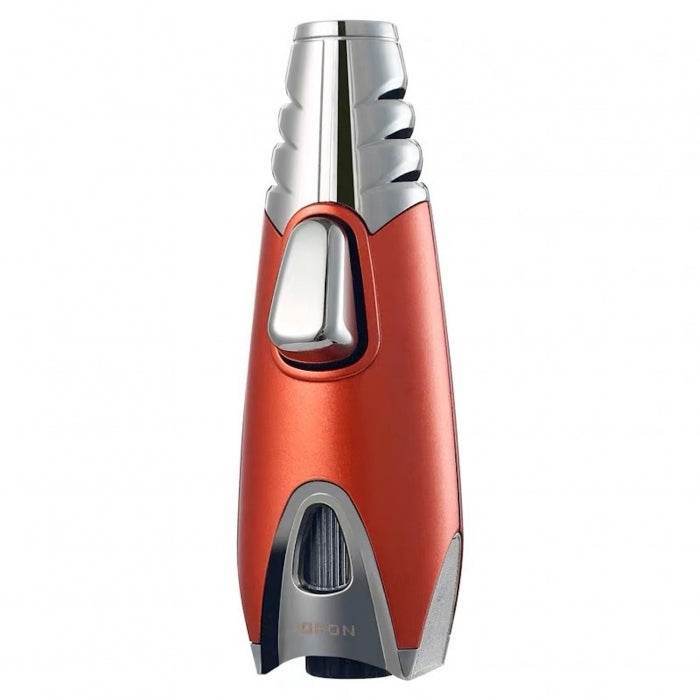 Jobon Rocket Torch Zinc Alloy Jet Flame Lighter Orange - Bong Empire
