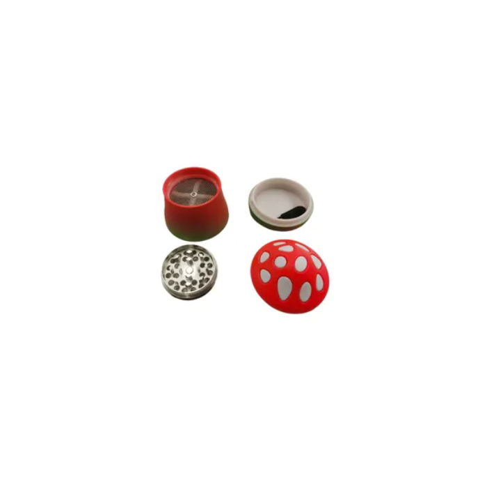 55mm Mushroom 4 Piece Grinder