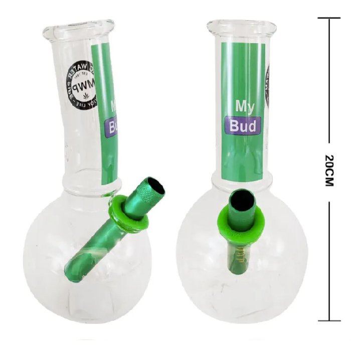 MWP MyBud Bubble Glass Bong 20cm