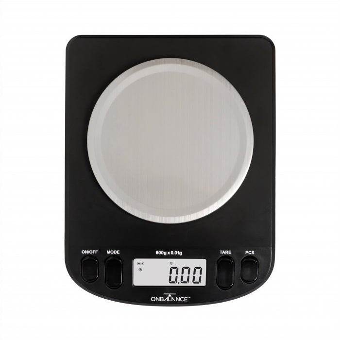 On Balance Intrepid Series Compact Bench Scales 0.01g-600g - Bong Empire