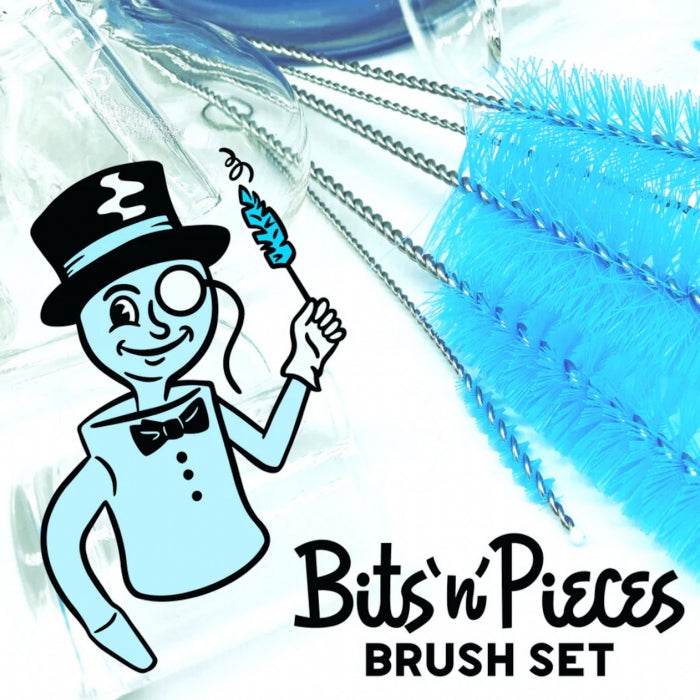 Baron Von Dabbins Bits n Pieces Brush 5 Pieces Set - Bong Empire