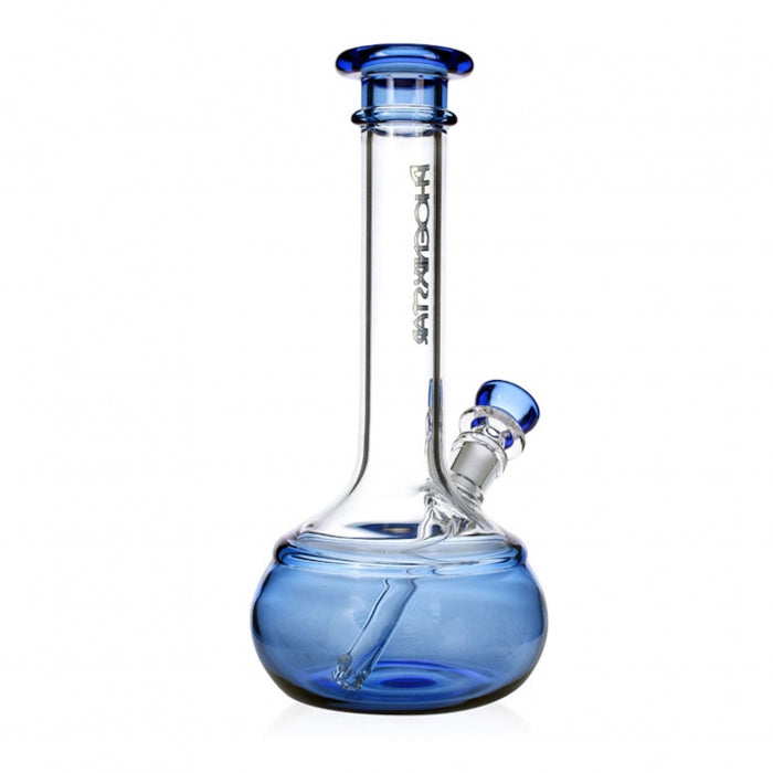 Phoenix Star Medium Drum Glass Bong 24cm Blue - Bong Empire
