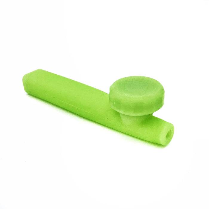 Kazili Silicone Hand Smoking Pipe Green - Bong Empire