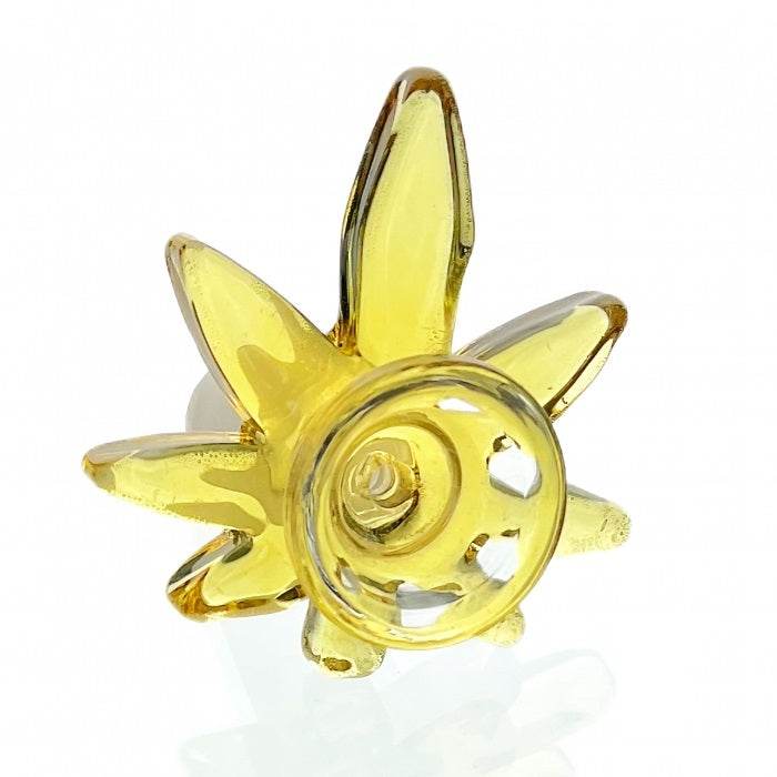 WEGE Yellow Glass Cone 14mm - Bong Empire