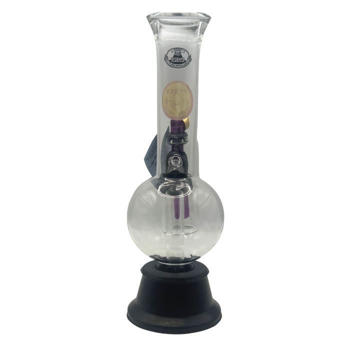 Agung Cheech Double Chamber Glass Bong 24cm