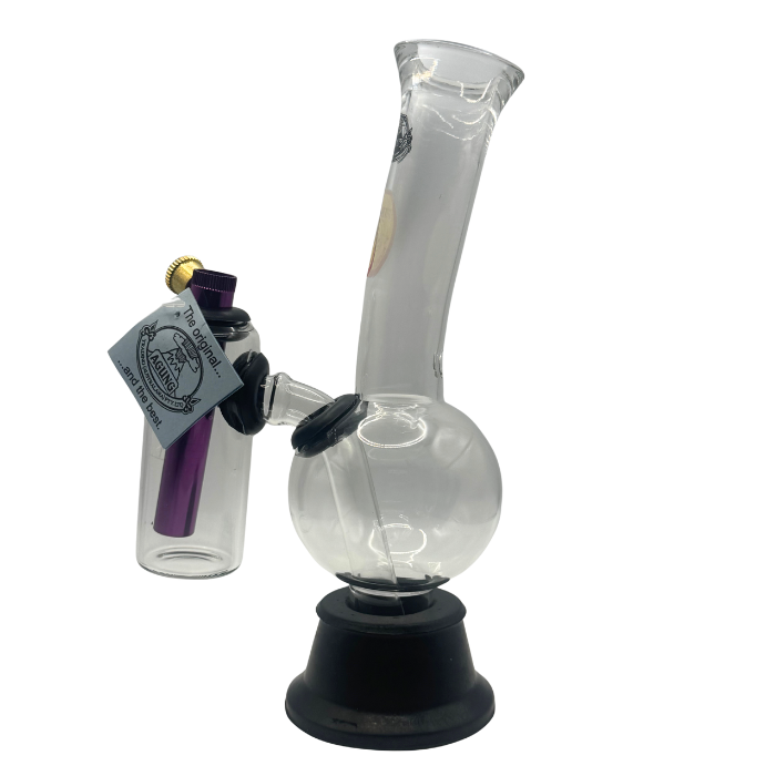 Agung Cheech Double Chamber Glass Bong 24cm