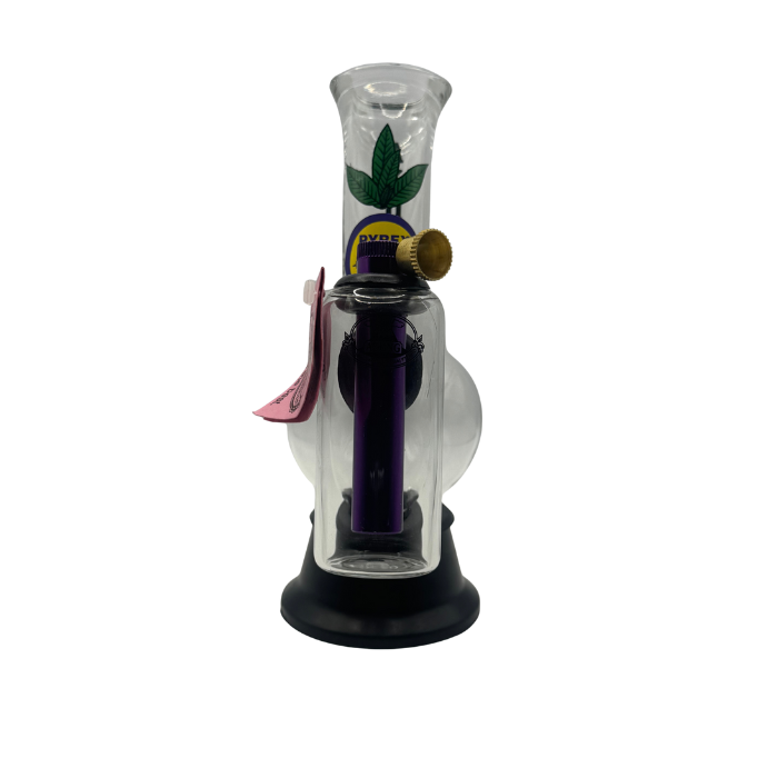 Agung Double Chamber Glass Bong 20cm