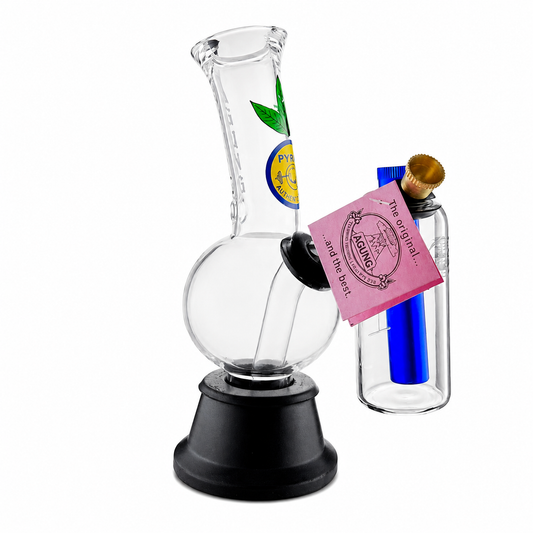 Agung Glass Double Chamber Bong 20cm