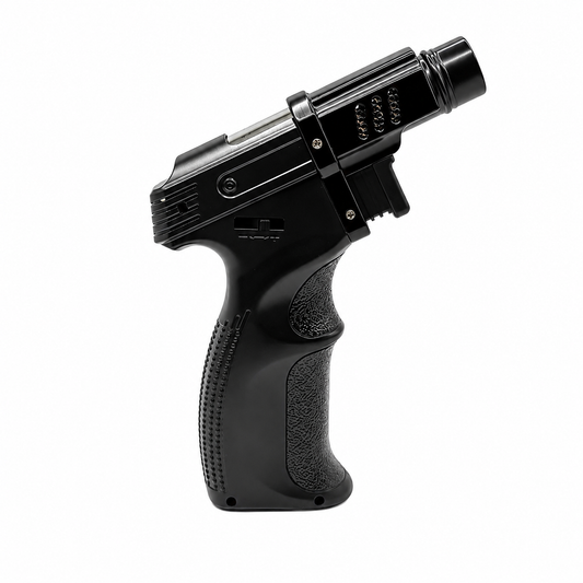 Honest Hand Gun Single Flame Jet Lighter