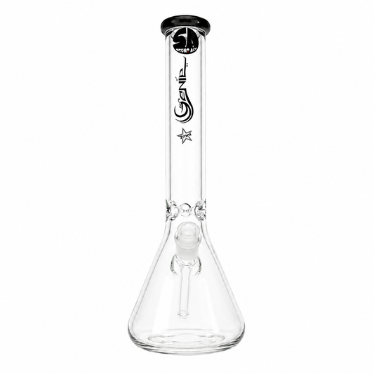 Stone Age Clear Beaker Bong 38cm