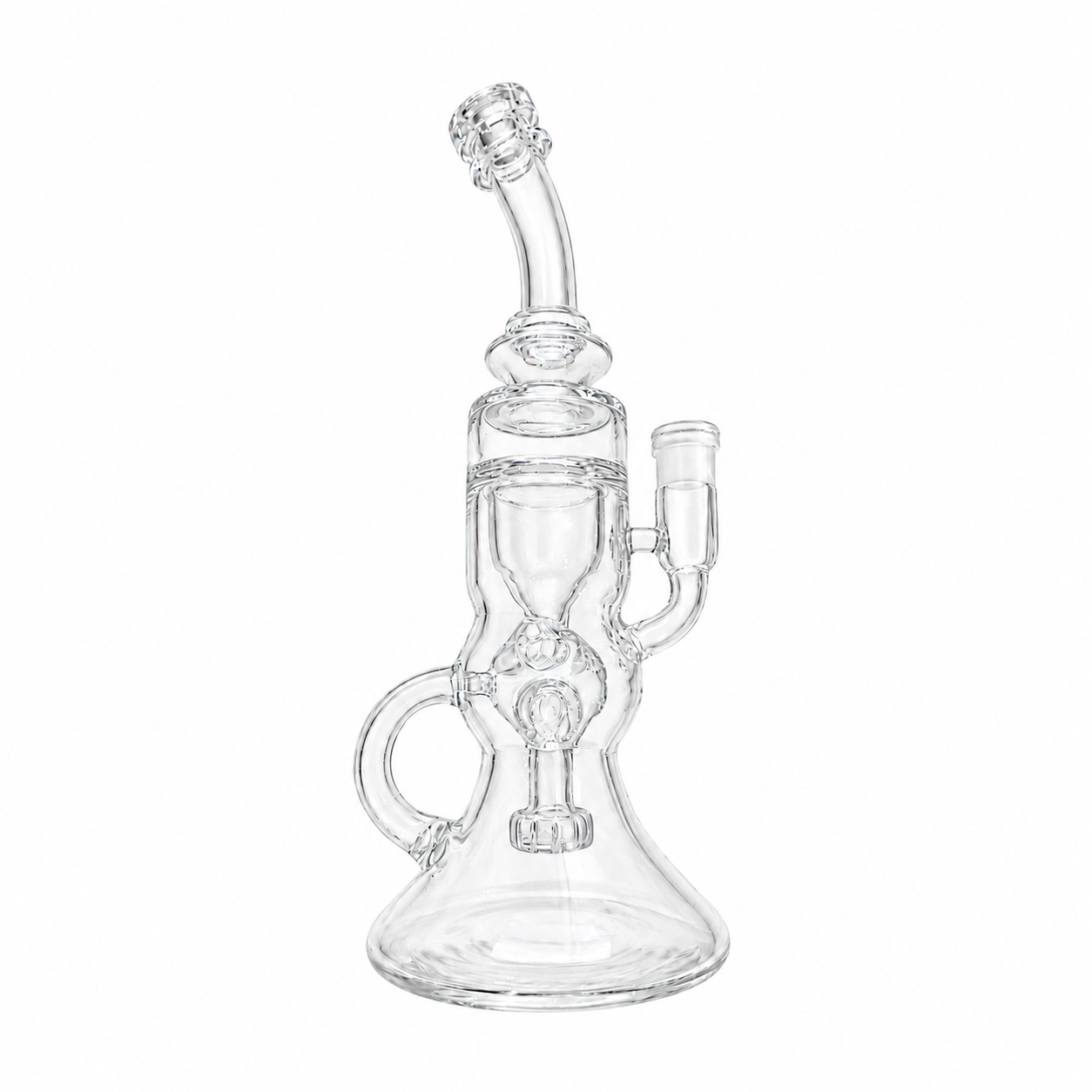 Stone Age Clear Percolator Bong 27cm