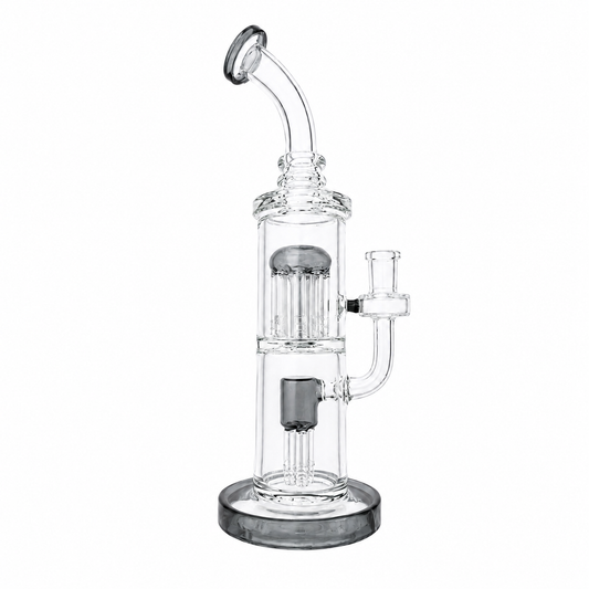 Stone Age Grey Percolator Bong 30cm