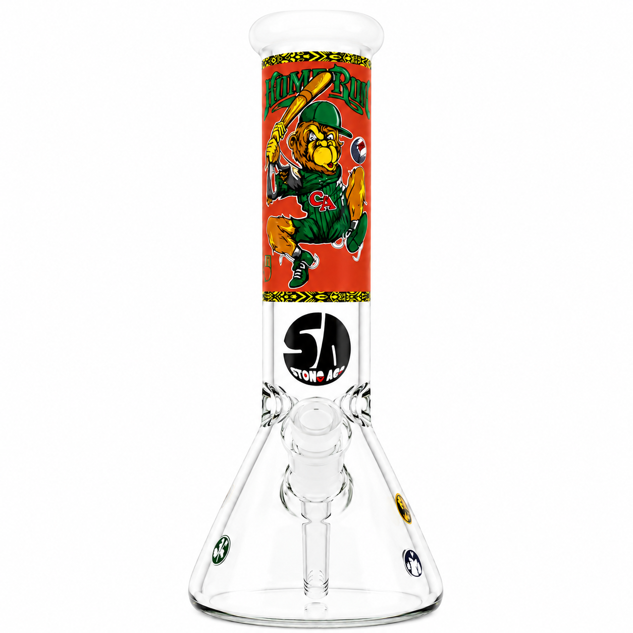 Stone Age Home Run Beaker Bong 30cm