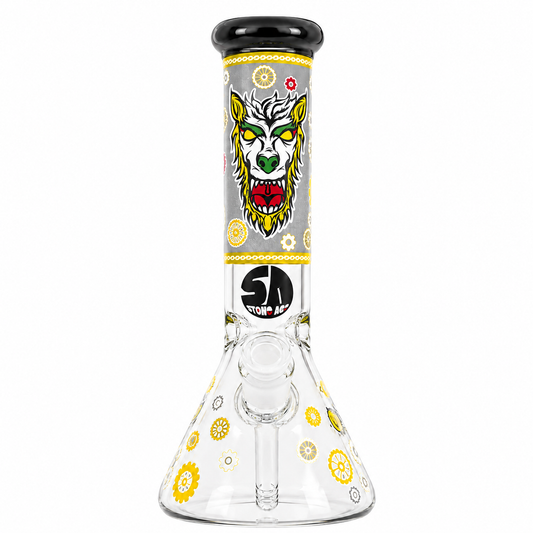Stone Age Lion Beaker Bong 25cm