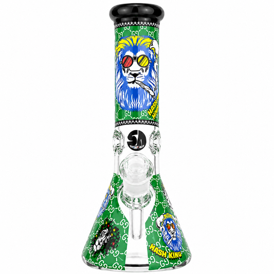 Stone Age Lion Beaker Bong 28cm