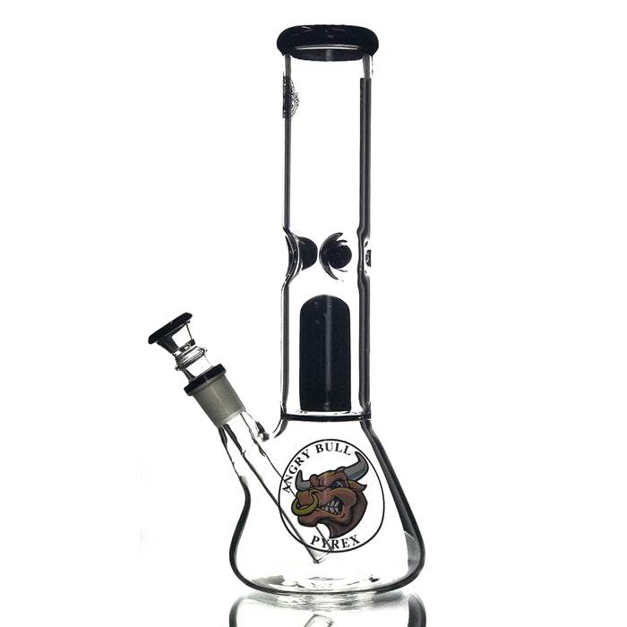 Agung Angry Bull Percolator Beaker Glass Bong 29cm - Bong Empire