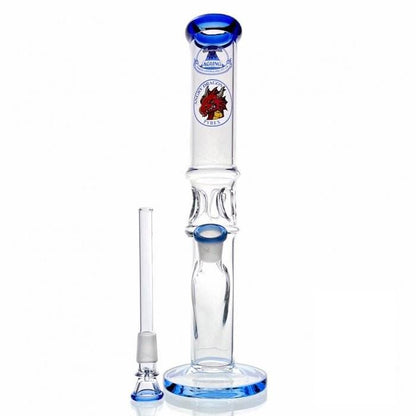 Agung Crazy Dragon Ice Slider Glass Bong 33cm Blue - Bong Empire
