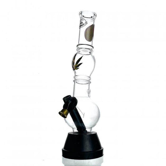 Agung Skinny Bubbles Glass Bong 27cm - Bong Empire