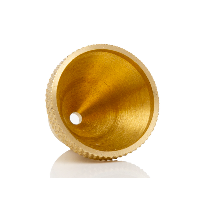 Agung Large Bonza Brass Cone Piece