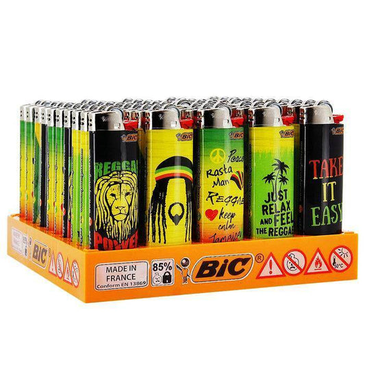 BIC Large Reggae Gas Lighter - Bong Empire