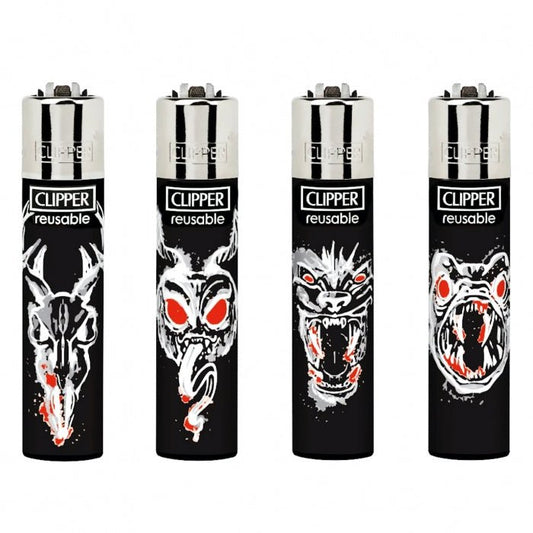 Clipper Cryptids Refillable Gas Lighter - Bong Empire