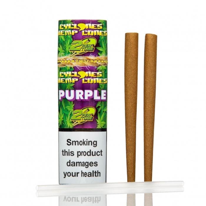 Cyclone Grape Flavoured Wraps Purple Edition 2 Pack - Bong Empire
