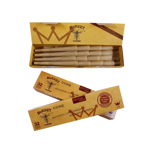 Hornet 32 Pack Hemp Pre Rolled Cones