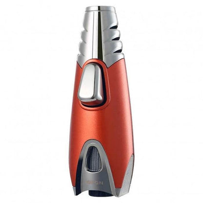 Jobon Rocket Torch Zinc Alloy Jet Flame Lighter Orange - Bong Empire