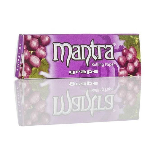 Mantra 1.25 Grape Flavoured Rolling Papers - Bong Empire