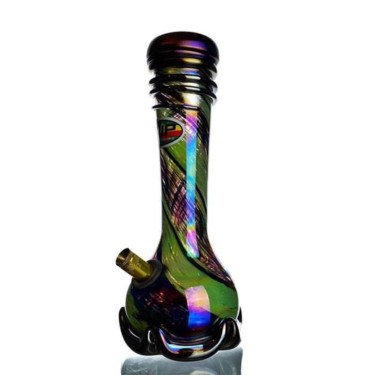 MWP 3G Multi Colour Glass Bong 26cm - Bong Empire