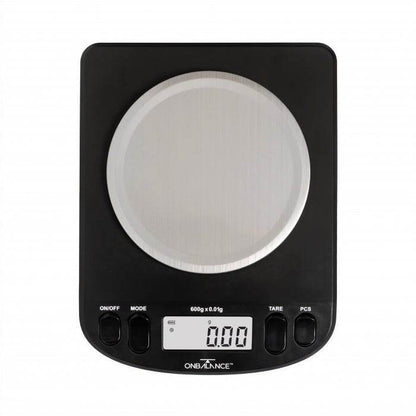 On Balance Intrepid Series Compact Bench Scales 0.01g-600g - Bong Empire