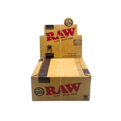 RAW Classic King Size Slim Rolling Papers