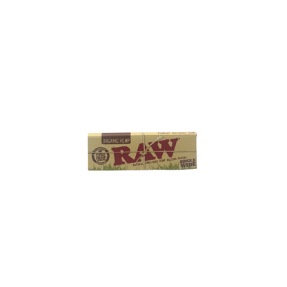 RAW Organic Hemp Single Wide Rolling Papers