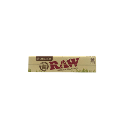 RAW Organic Hemp King Size Slim Rolling Papers