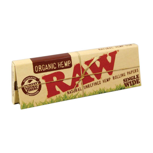 RAW Organic Single Wide Rolling Papers