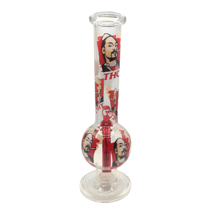 Snoop Dogg Glass Bubble Bong 28cm - Bong Empire