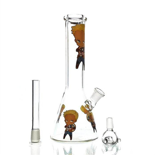 Stone Age CA Beaker Glass Bong 28cm - Bong Empire