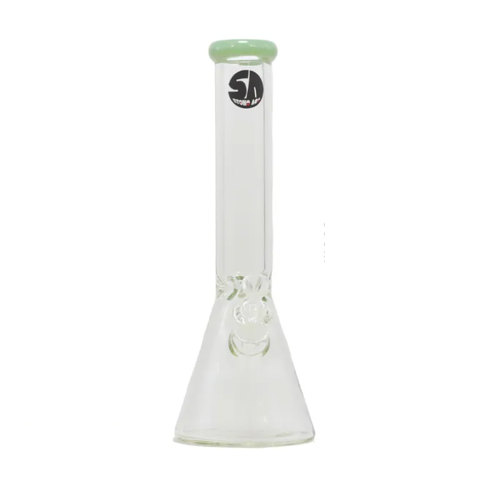 Stone Age Glass Beaker Bong 35cm