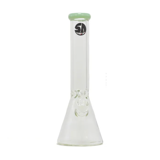 Stone Age Glass Beaker Bong 35cm