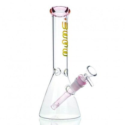 WEGE Ice Catcher Beaker Glass Bong 25cm Pink - Bong Empire
